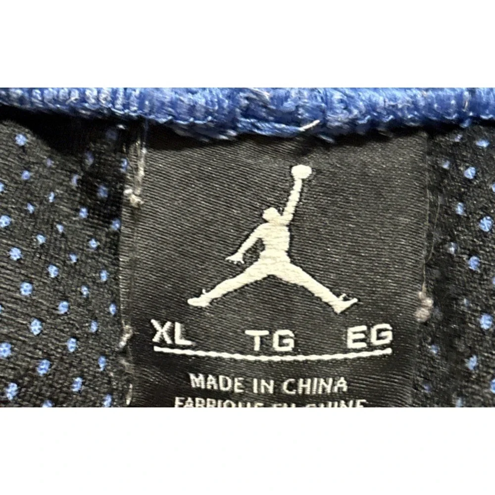 Nike Air Jordan Tech Fleece Joggers Mens Size XL Blue